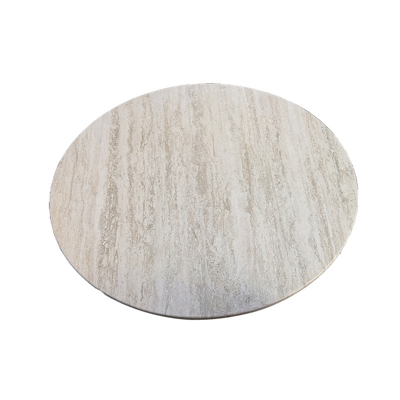 ECO Marble Modern Coffee Table with Hemispherical Base